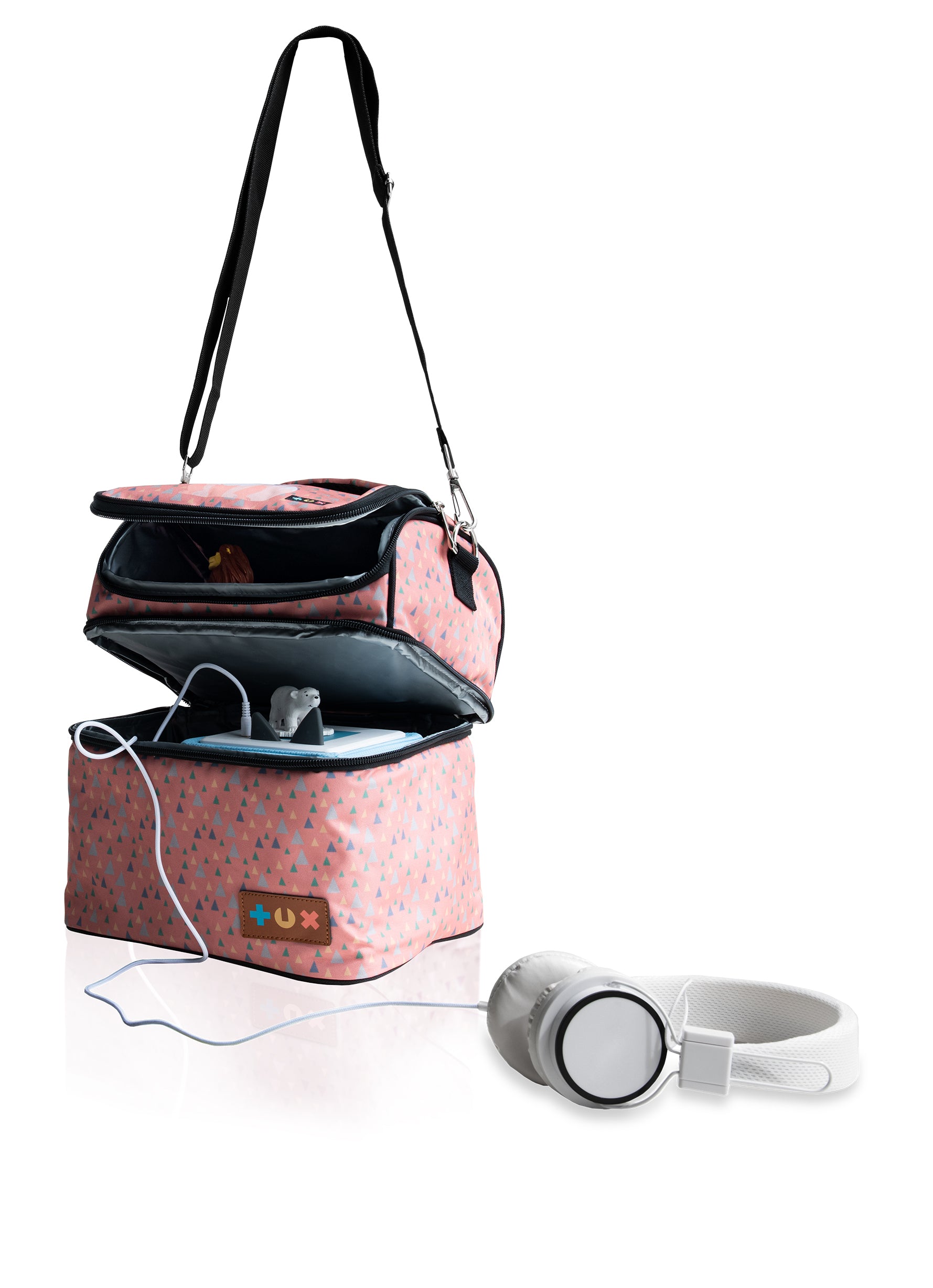 Bag de stemt Safari Fox (L) pour jusqu'à 32 tons, y compris les  accessoires et Toniebox, Fox - Mixcover